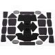 Team Wendy EPIC Helmet Liner System, Black, Small 03-41