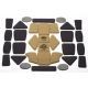 Team Wendy EPIC Helmet Liner System, Coyote Brown, Small 03-71