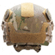 Team Wendy EXFIL Ballistic Helmet w/Shroud, Boltless LED Retention, Left Eye Dominant, Multicam, Medium/Large, 73-41S-E31-L