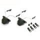 Team Wendy EXFIL Comms Adaptor Kit w/ Unity Tactical SARA Comms Adapter, Black, 71-CAK-SABB