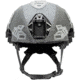 Team Wendy Helmet Cover for EXFIL Ballistics w/ Rail 3.0, Wolf Gray, Medium/Large, 76-MHC3-WG-1