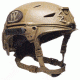 USED Team Wendy LTP EXFIL Helmet Rail 2.0 w/ Shroud, Coyote Brown, Medium/Large, 72-31S, EDEMO2