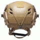 Team Wendy LTP EXFIL Helmet, with Shroud, Coyote Brown, Extra Large 72-32S