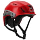 Team Wendy SAR Backcountry Helmet, w/Rails and Goggle Posts, Red, One Size, 82R-RD-F