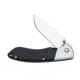 TecX X- Alt AUS-8 Drop Point Blade, Folding Knife Carbon Fiber Handle, Black &amp; Stainless Handle, 4.25 75682