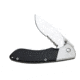 TecX X- Alt AUS-8 Drop Point Blade with Partial Serration, Folding Knife, Black &amp; Stainless, 4.25 75683