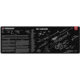 TekMat 36in Printed Gun Cleaning Mat M1 Garand, Black, TEK-36-M1GARAND-BK