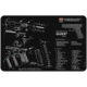 Tekmat Armorers Bench Mat 11''x17'' Glock Gen5 Black