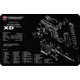 Tekmat Armorers Bench Mat 11''x17'' S-field Xd Mod2 Pistol