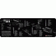 Tekmat Armorers Bench Mat 12''x36'' Ar-10 Black