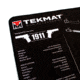 Tekmat Armorers Bench Mat Ultra 15x20 1911 Black