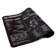 Tekmat Armorers Bench Mat Ultra 15x20 Glock Gen 4 Blk