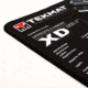 TekMat Ultra 20 - XD Mod 2 Gun Cleaning Mat, Black, TEK-20-XDMOD2