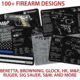 TekMat Ultra 44 - Remington 870 Gun Cleaning Mat, Black, TEK-44-REM-870