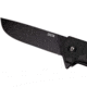 Tekto F1 Alpha Folding Knife, 3.1 in, D2 Steel, Modified Straight Back, G10, Carbon Fiber, Black, F1R-G1BK-D2BK1-A1