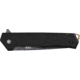 Tekto F1 Alpha Folding Knife, 3.1 in, D2 Steel, Modified Straight Back, G10, Carbon Fiber, Bronze, F1R-G1BK-D2BK1-A3