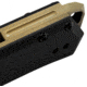 Tekto F1 Alpha Folding Knife, 3.1 in, D2 Steel, Modified Straight Back, G10, Carbon Fiber, Bronze, F1R-G1BK-D2BK1-A3