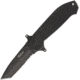 Tekut Ares A Linerlock Folding Knife,3.75in,Partially Serrated,Tanto,Black,G10 Handle TK5256AGT