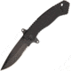 Tekut Escort A Tactical Knife Folding Knife,440C Steel,Partially Serrated,Black,G10 Handle TKLK5271