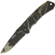 Tekut Stealth Jet Folding Knife,2.5in,Standard Edge,Camo Stainless Handle TKLK5079