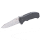Tekut Tough Fixed Blade Knife, 3.5 in, Black 77765