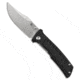 Tenable Knives Tenable Bison Liner Lock Knife Twill Carbon Fiber &amp; G-10 3.2" SW, Black, Nitro-V, adult, BHQ-233337