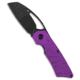 Tenable Knives Tenable Goblin L Liner Lock Knife Purple Anodized Aluminum 3.1" Black SW, Purple, 14C28N, adult, BHQ-233330