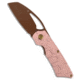 Tenable Knives Tenable Goblin L Liner Lock Knife Rose Gold Anodized Aluminum 3.1" Rose Gold, Gold/Pink, 14C28N, adult, BHQ-233329