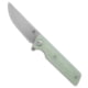 Tenable Knives Anomaly Folding Knife, 3.14in, Nitro V Steel, G-10, Jade Handle, Jade/Gray, 7.29 inch, BHQ-206552