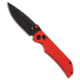 Tenable Knives Tenable Knives Eaglestrike Crossbar Lock Knife Red Diamond Al 3.7" Black SW, Red, Nitro-V, adult, BHQ-226754