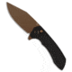 Tenable Knives Tenable Knives Entity Button Lock Knife Black Checkered Al 3.5" Rose Gold, Black, 14C28N, adult, BHQ-226749