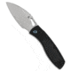 Tenable Knives Tenable Knives Heron Crossbar Lock Knife Black G-10 3.1" Stonewash, Black, Nitro-V, adult, BHQ-226758