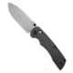 Tenable Knives Kryo Crossbar Lock Folding Knife, 3.58in, Sandvik 14C28N, Drop Point Blade, Aluminum, Gray Handle, Gray/Gray, 8.08 inch, BHQ-209614