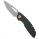 Tenable Knives Tenable Knives Link Liner Lock Knife Green Micarta 3" SW, Green, 14C28N, adult, BHQ-229986