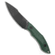 Tenable Knives Tenable Knives Luccio Fixed Blade Knife Green G-10 3.8&quot; Black SW, Green, Sandvik 14C28N, adult, BHQ-210904