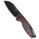 Tenable Knives Tenable Knives Model 6 Crossbar Lock Knife Red/Black G-mascus 3.1" Black SW, Black/Red, 14C28N, adult, BHQ-219740