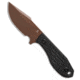 Tenable Knives Tenable Knives Tiny Dancer Fixed Blade Knife Black G-10 3.17" Rose Gold, Black, D2, adult, BHQ-219746