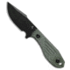 Tenable Knives Tenable Knives Tiny Dancer Fixed Blade Knife Green Micarta 3.17" Black SW, Green, D2, adult, BHQ-219751