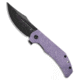Tenable Knives Tenable Orion Liner Lock Knife Purple Micarta 3.1" Black SW Milled, Purple, Nitro-V, adult, BHQ-230015