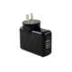 Tenergy 2 Port USB AC Wall Charger, Black 51081