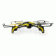 Tenergy Phoenix 6CH WIFI FPV Modular Quadcopter with Collision Avoidance Module, Black/Yellow 61336