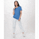 Tentree Forest Mix Short Sleeve T-Shirt - Women's, Blue Jay Blue Heather, L, TCW1719-0444-L