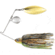 Terminator Pro Series Spinnerbait, Colorado/Willow Blades, Nickel/Gold Blade Finish, Sunny, 3/8oz, PSS38CW116NG
