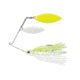 Terminator Pro Series Spinnerbait, Willow/Willow Blades, White/Chartreuse Blade Finish, Chartreuse and White Shad, 3/8oz, PSS38WW02WC