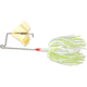 Terminator Super Stainless Buzzbait, Chartreuse White Shad, 3/8oz, TBS38B02G