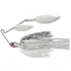 Terminator Super Stainless Spinnerbait, Nickel Willow Blade, Silver Shiner, 1/2oz, S12WW81NN