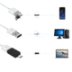 Teslong NTG100P 10in Rigid USB Borescope, Black, Metallic Silver, TSNTG100P