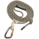 Tethrd Tree Tether Lineman Rope, 11mm, 8ft, Black, 11MM-BLK