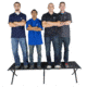 TETON Sports Adventurer Regular Camp Cot with Pivot Arm, Black, Regular, 1048A