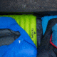 TETON Sports ALTOS 20 F Down-Filled Mummy Sleeping Bag, Blue/Grey, 2201BL